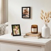 image:imageAmericanflat 24x30 Poster Frame  Slim Molding  Black  Polished plexiglass front hangs vertical or horizontal sawtooth hangers included secure turntab backingBlack