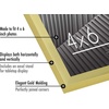 image:imageAmericanflat 24x30 Poster Frame  Slim Molding  Black  Polished plexiglass front hangs vertical or horizontal sawtooth hangers included secure turntab backingGold