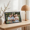 image:imageAmericanflat 24x30 Poster Frame  Slim Molding  Black  Polished plexiglass front hangs vertical or horizontal sawtooth hangers included secure turntab backingBlack