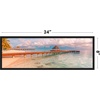 image:imageAmericanflat 24x30 Poster Frame  Slim Molding  Black  Polished plexiglass front hangs vertical or horizontal sawtooth hangers included secure turntab backingBlack