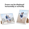 image:imageAmericanflat 24x30 Poster Frame  Slim Molding  Black  Polished plexiglass front hangs vertical or horizontal sawtooth hangers included secure turntab backingWhite