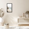image:imageAmericanflat 24x30 Poster Frame  Slim Molding  Black  Polished plexiglass front hangs vertical or horizontal sawtooth hangers included secure turntab backingBlack