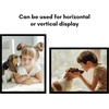 image:imageAmericanflat 24x30 Poster Frame  Slim Molding  Black  Polished plexiglass front hangs vertical or horizontal sawtooth hangers included secure turntab backingBlack
