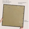 image:imageAmericanflat 24x30 Poster Frame  Slim Molding  Black  Polished plexiglass front hangs vertical or horizontal sawtooth hangers included secure turntab backingBlack