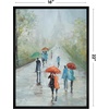 image:imageAmericanflat 24x30 Poster Frame  Slim Molding  Black  Polished plexiglass front hangs vertical or horizontal sawtooth hangers included secure turntab backingBlack