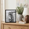 image:imageAmericanflat 24x30 Poster Frame  Slim Molding  Black  Polished plexiglass front hangs vertical or horizontal sawtooth hangers included secure turntab backingBlack
