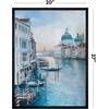 image:imageAmericanflat 24x30 Poster Frame  Slim Molding  Black  Polished plexiglass front hangs vertical or horizontal sawtooth hangers included secure turntab backingBlack