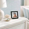 image:imageAmericanflat 24x30 Poster Frame  Slim Molding  Black  Polished plexiglass front hangs vertical or horizontal sawtooth hangers included secure turntab backingBlack