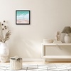 image:imageAmericanflat 24x30 Poster Frame  Slim Molding  Black  Polished plexiglass front hangs vertical or horizontal sawtooth hangers included secure turntab backingBlack