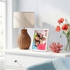 image:imageAmericanflat 24x30 Poster Frame  Slim Molding  Black  Polished plexiglass front hangs vertical or horizontal sawtooth hangers included secure turntab backingWhite