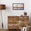 image:imageAmericanflat 24x30 Poster Frame  Slim Molding  Black  Polished plexiglass front hangs vertical or horizontal sawtooth hangers included secure turntab backingBlack