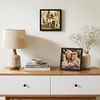 image:imageAmericanflat 24x30 Poster Frame  Slim Molding  Black  Polished plexiglass front hangs vertical or horizontal sawtooth hangers included secure turntab backingBlack