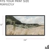 image:imageAmericanflat 24x30 Poster Frame  Slim Molding  Black  Polished plexiglass front hangs vertical or horizontal sawtooth hangers included secure turntab backingBlack