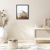 image:imageAmericanflat 24x30 Poster Frame  Slim Molding  Black  Polished plexiglass front hangs vertical or horizontal sawtooth hangers included secure turntab backingBlack