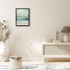 image:imageAmericanflat 24x30 Poster Frame  Slim Molding  Black  Polished plexiglass front hangs vertical or horizontal sawtooth hangers included secure turntab backingBlack
