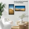image:imageAmericanflat 24x30 Poster Frame  Slim Molding  Black  Polished plexiglass front hangs vertical or horizontal sawtooth hangers included secure turntab backingBlack