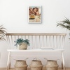 image:imageAmericanflat 24x30 Poster Frame  Slim Molding  Black  Polished plexiglass front hangs vertical or horizontal sawtooth hangers included secure turntab backingWhite