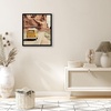 image:imageAmericanflat 24x30 Poster Frame  Slim Molding  Black  Polished plexiglass front hangs vertical or horizontal sawtooth hangers included secure turntab backingBlack