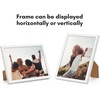 image:imageAmericanflat 24x30 Poster Frame  Slim Molding  Black  Polished plexiglass front hangs vertical or horizontal sawtooth hangers included secure turntab backingWhite