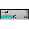 image:imageAmericanflat 24x30 Poster Frame  Slim Molding  Black  Polished plexiglass front hangs vertical or horizontal sawtooth hangers included secure turntab backingBlack