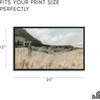 image:imageAmericanflat 24x30 Poster Frame  Slim Molding  Black  Polished plexiglass front hangs vertical or horizontal sawtooth hangers included secure turntab backingBlack