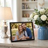 image:imageAmericanflat 24x30 Poster Frame  Slim Molding  Black  Polished plexiglass front hangs vertical or horizontal sawtooth hangers included secure turntab backingBlack