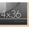 image:imageAmericanflat 24x30 Poster Frame  Slim Molding  Black  Polished plexiglass front hangs vertical or horizontal sawtooth hangers included secure turntab backingDark Oak