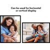 image:imageAmericanflat 24x30 Poster Frame  Slim Molding  Black  Polished plexiglass front hangs vertical or horizontal sawtooth hangers included secure turntab backingBlack