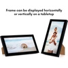 image:imageAmericanflat 24x30 Poster Frame  Slim Molding  Black  Polished plexiglass front hangs vertical or horizontal sawtooth hangers included secure turntab backingBlack