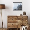 image:imageAmericanflat 24x30 Poster Frame  Slim Molding  Black  Polished plexiglass front hangs vertical or horizontal sawtooth hangers included secure turntab backingBlack