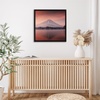 image:imageAmericanflat 24x30 Poster Frame  Slim Molding  Black  Polished plexiglass front hangs vertical or horizontal sawtooth hangers included secure turntab backingBlack