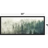 image:imageAmericanflat 24x30 Poster Frame  Slim Molding  Black  Polished plexiglass front hangs vertical or horizontal sawtooth hangers included secure turntab backingBlack