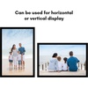 image:imageAmericanflat 24x30 Poster Frame  Slim Molding  Black  Polished plexiglass front hangs vertical or horizontal sawtooth hangers included secure turntab backingBlack
