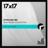 image:imageAmericanflat 24x30 Poster Frame  Slim Molding  Black  Polished plexiglass front hangs vertical or horizontal sawtooth hangers included secure turntab backingBlack