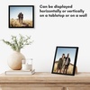 image:imageAmericanflat 24x30 Poster Frame  Slim Molding  Black  Polished plexiglass front hangs vertical or horizontal sawtooth hangers included secure turntab backingBlack