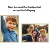 image:imageAmericanflat 24x30 Poster Frame  Slim Molding  Black  Polished plexiglass front hangs vertical or horizontal sawtooth hangers included secure turntab backingNatural Oak