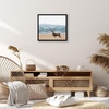image:imageAmericanflat 24x30 Poster Frame  Slim Molding  Black  Polished plexiglass front hangs vertical or horizontal sawtooth hangers included secure turntab backingBlack