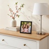 image:imageAmericanflat 24x30 Poster Frame  Slim Molding  Black  Polished plexiglass front hangs vertical or horizontal sawtooth hangers included secure turntab backingBlack