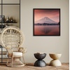 image:imageAmericanflat 24x30 Poster Frame  Slim Molding  Black  Polished plexiglass front hangs vertical or horizontal sawtooth hangers included secure turntab backingBlack