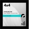 image:imageAmericanflat 24x30 Poster Frame  Slim Molding  Black  Polished plexiglass front hangs vertical or horizontal sawtooth hangers included secure turntab backingBlack
