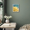 image:imageAmericanflat 24x30 Poster Frame  Slim Molding  Black  Polished plexiglass front hangs vertical or horizontal sawtooth hangers included secure turntab backingWhite