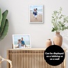 image:imageAmericanflat 24x30 Poster Frame  Slim Molding  Black  Polished plexiglass front hangs vertical or horizontal sawtooth hangers included secure turntab backingWhite