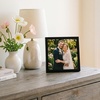 image:imageAmericanflat 24x30 Poster Frame  Slim Molding  Black  Polished plexiglass front hangs vertical or horizontal sawtooth hangers included secure turntab backingBlack