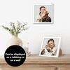 image:imageAmericanflat 24x30 Poster Frame  Slim Molding  Black  Polished plexiglass front hangs vertical or horizontal sawtooth hangers included secure turntab backingWhite