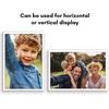 image:imageAmericanflat 24x30 Poster Frame  Slim Molding  Black  Polished plexiglass front hangs vertical or horizontal sawtooth hangers included secure turntab backingWhite