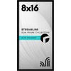 image:imageAmericanflat 24x30 Poster Frame  Slim Molding  Black  Polished plexiglass front hangs vertical or horizontal sawtooth hangers included secure turntab backingBlack