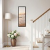 image:imageAmericanflat 24x30 Poster Frame  Slim Molding  Black  Polished plexiglass front hangs vertical or horizontal sawtooth hangers included secure turntab backingBlack