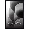 image:imageAmericanflat 24x30 Poster Frame  Slim Molding  Black  Polished plexiglass front hangs vertical or horizontal sawtooth hangers included secure turntab backingBlack