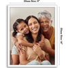 image:imageAmericanflat 24x30 Poster Frame  Slim Molding  Black  Polished plexiglass front hangs vertical or horizontal sawtooth hangers included secure turntab backingWhite