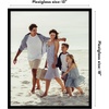 image:imageAmericanflat 24x30 Poster Frame  Slim Molding  Black  Polished plexiglass front hangs vertical or horizontal sawtooth hangers included secure turntab backingBlack